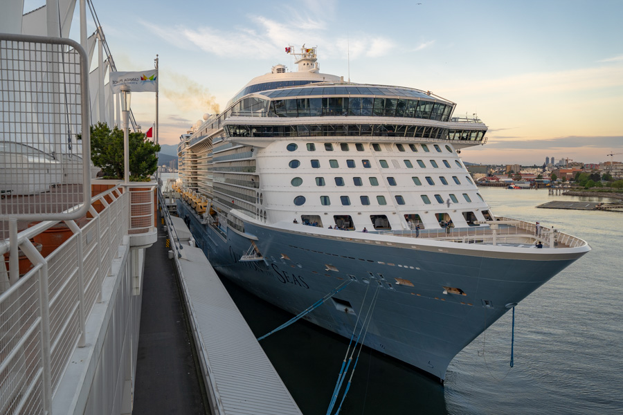 Ovation of the Seas makes inaugural sailing to Vancouver | Royal